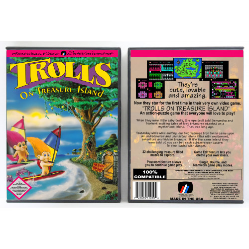 Trolls on Treasure Island